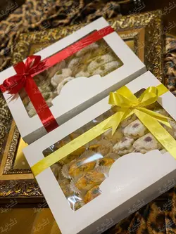 جعبه ویندوپک فرم قنادی سایز ۱۶/۵×۲۵