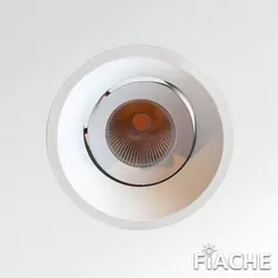 چراغ گرد RRE0004-01 توکار زاویه دار فیاچه