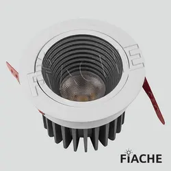 چراغ گرد RRE0012-51 توکار زاویه دار فیاچه