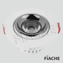 چراغ گرد RRE0016-61 توکار زاویه دار فیاچه
