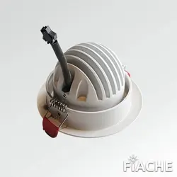 چراغ گرد RRE0016-61 توکار زاویه دار فیاچه