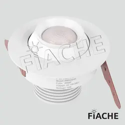 چراغ گرد RRE0020-01 توکار زاویه دار فیاچه
