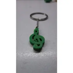 جاکیدی طرح نوت پیانو سبز