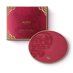 پالت صورت برنزر، هایلایتر، رژگونه و پودر فیکس کننده کیکو میلانو A Holiday Fable Dreams Come True Kiko Milano