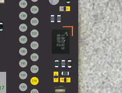 آی سی تیونر آنتن آر اف آیفون ایکس اس | (LATGPO_A)IC RF Tuner Antenna iPhone XS (QM18099)