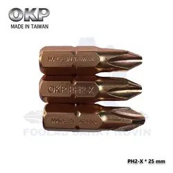 نوک پیچ گوشتی یک طرفه چهارسو PH2X × 2.5 mm صنعتی