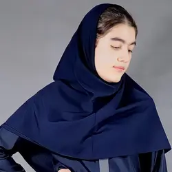 مقنعه سورمه ای