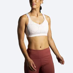 نیمتنه ورزشی بروکس Brooks Convertible bra گلاب