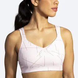 نیمتنه ورزشی بروکس Brooks Convertible bra گلاب