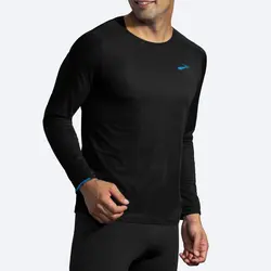 بلوز ورزشی مردانه بروکس Brooks Atmosphere Long Sleeve مشکی