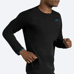 بلوز ورزشی مردانه بروکس Brooks Atmosphere Long Sleeve مشکی