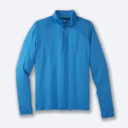 نیم زیپ ورزشی مردانه بروکس Brooks Dash ½ Zip آبی