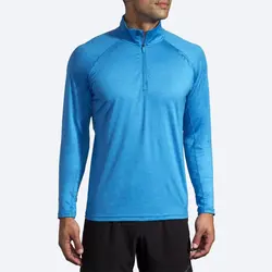نیم زیپ ورزشی مردانه بروکس Brooks Dash ½ Zip آبی