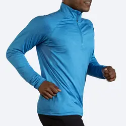 نیم زیپ ورزشی مردانه بروکس Brooks Dash ½ Zip آبی
