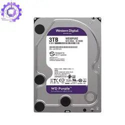 هارد بنفش 3 ترابایت اینترنال وسترن دیجیتال + گارانتی شرکتی گلدن