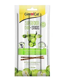 GIMCAT SUPERFOOD DUO STIKS BEEF & APPLE