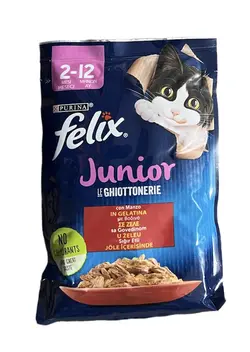 پوچ بچه گربه فیلکسی Felix Pouch Junior in Jelly) 85gr)