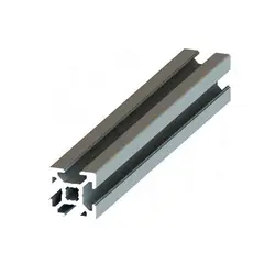 پروفیل آلومینیوم شیاردار 20*20 سبک شیار 6mm