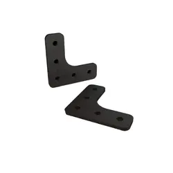 براکت پروفیل مهندسی آهنی  20×20 – 90 درجه