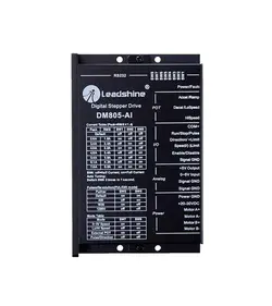درایور استپر موتور برند لیدشاین (Leadshine) ساخت چین 7 آمپر دو فاز مدل DM805-AI