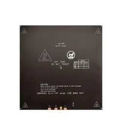 هیت بد آلومینیومی MK3 سایز ۳28×۳28 میلی متر رنگ مشکی 24-12 ولت