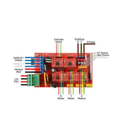 برد RAMPS ورژن 1.4 کنترلر پرینتر سه بعدی