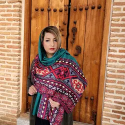 شال طرح گلیم ایرانی
