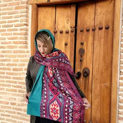شال طرح گلیم ایرانی