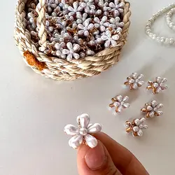 مینی کلیپس فلزی شکوفه