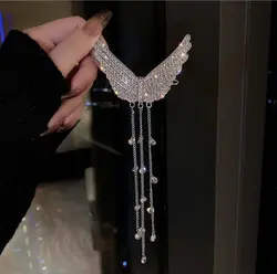 گیره  فلزی بال فرشته آویزدار