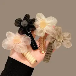 کش فنری گل کریستالی