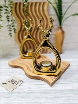 اکسسوری جا شمعی گوزن