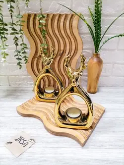 اکسسوری جا شمعی گوزن