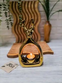 اکسسوری جا شمعی گوزن