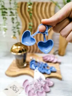 قاشق پیمانه قلبی ریما