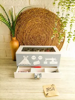 باکس چوبی خیاطی