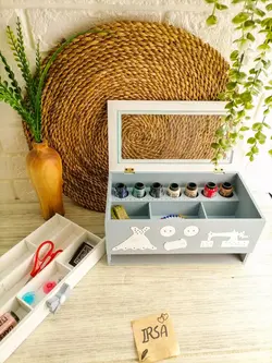 باکس چوبی خیاطی