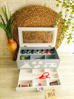 باکس چوبی خیاطی