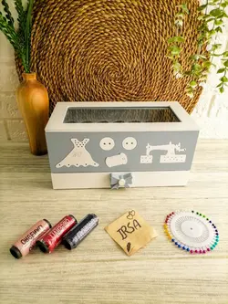 باکس چوبی خیاطی