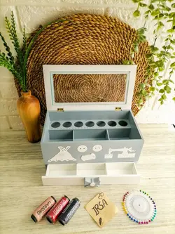 باکس چوبی خیاطی