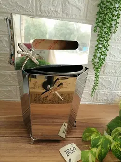 ست سطل و دستمال طرح سنجاقک