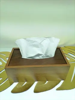 جا دستمالی چوبی رایکا