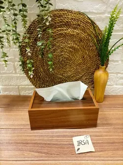 جا دستمالی چوبی رایکا