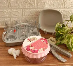 سرویس صبحانه خوری 28 پارچه مسافرتی