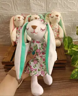 عروسک خرگوش پولیشی آنجل گوش بزرگ