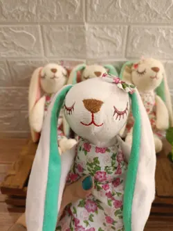 عروسک خرگوش پولیشی آنجل گوش بزرگ