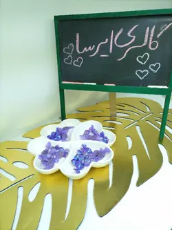 اردو خوری سرامیکی قلب چهار خانه