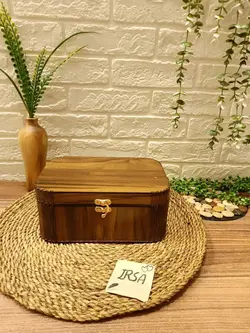 جعبه چوبی خیاطی