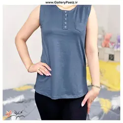 تاپ رکابی|تاپ رکابی زنانه|خرید تاپ رکابی قواره دار رنگبندی