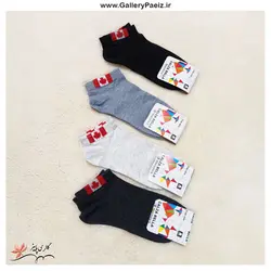 جوراب اسپرت ساده زنانه رنگی